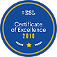 ESL 2016 Certificate of Excellence